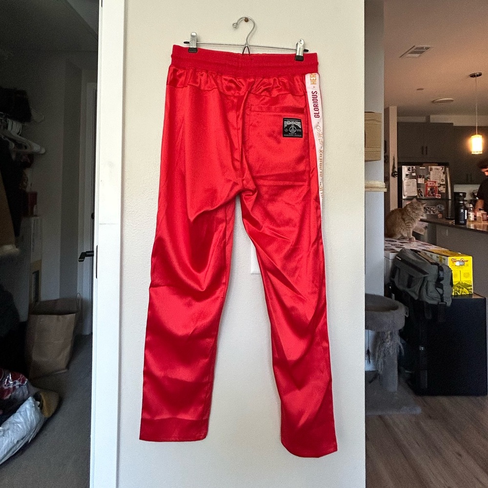 NWOT Flatbush Zombies red sweats unisex